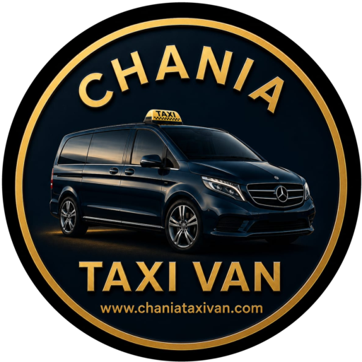 chania taxi van logo transparent