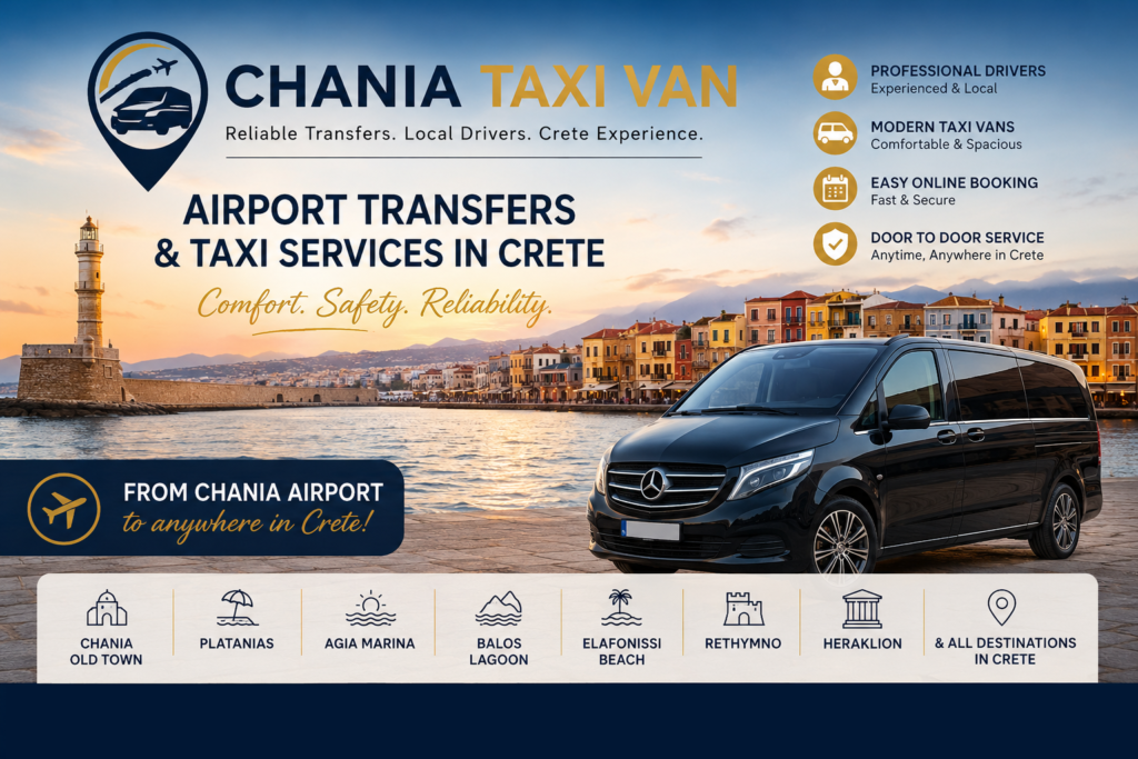 chania taxi van