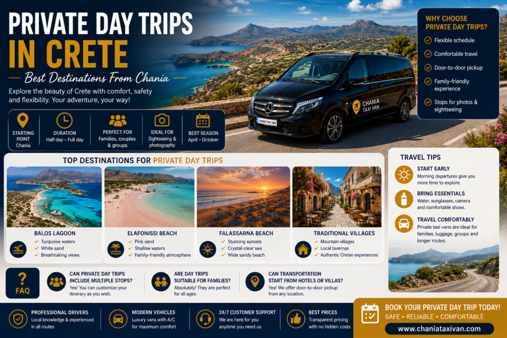 private day trips in crete